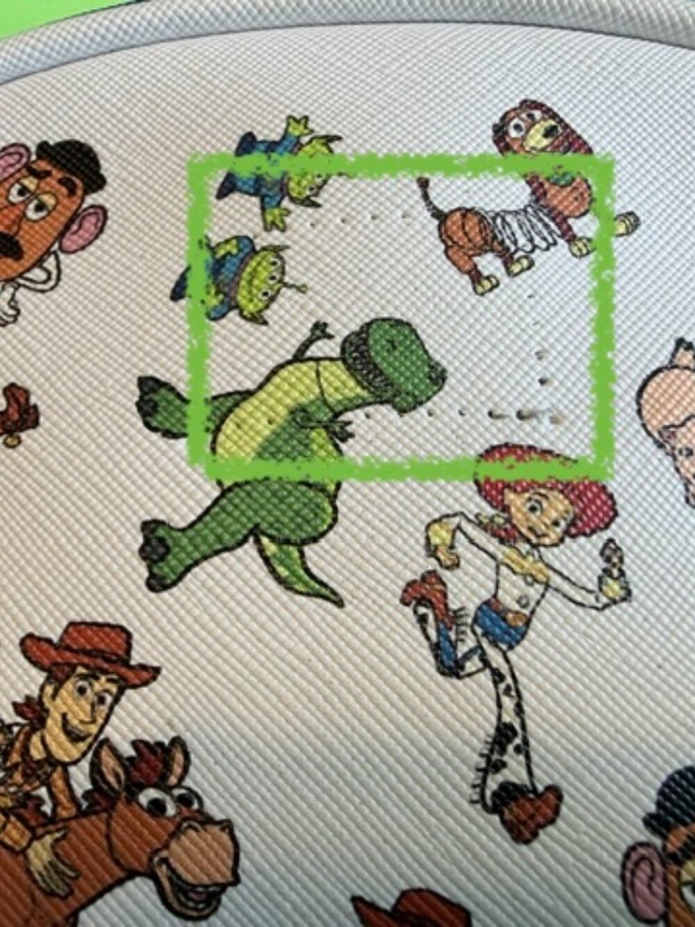 Toy Story Bag Disney Pouch Woody Jessie Buzz Lightyear Bag Vintage Rare - Picture 5 of 12